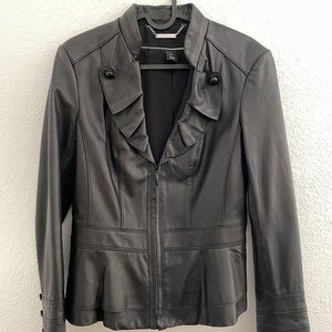 White & Black House GENUINE Leather Jacket